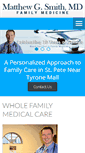 Mobile Screenshot of matthewgsmithmd.com